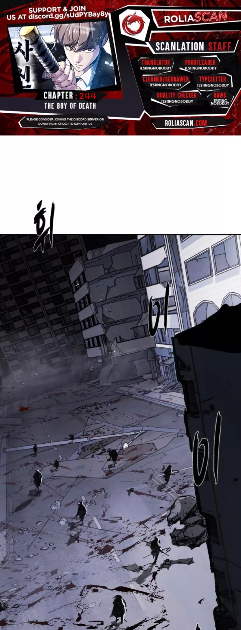 Read The Boy of Death Chapter 244 Online
