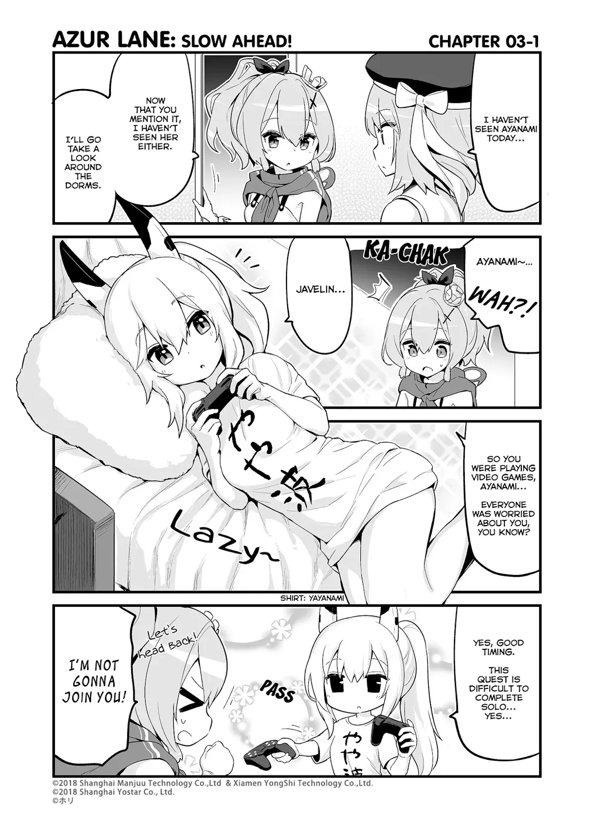 Read Azur Lane 4-koma: Slow Ahead Chapter 3 Online