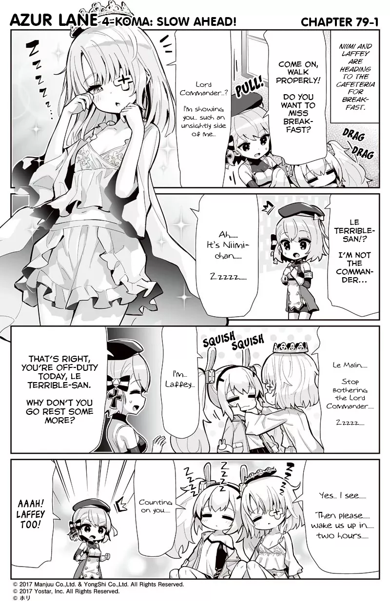 Read Azur Lane 4-koma: Slow Ahead Chapter 79 Online