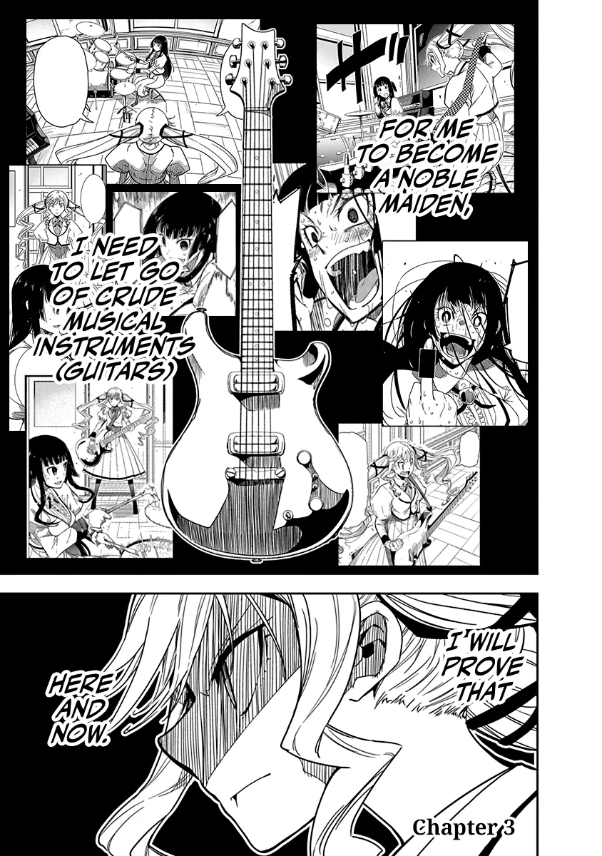 Read Rock wa Lady no Tashinami de shite Chapter 3 Online