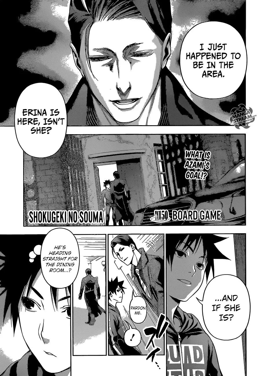 Read Shokugeki no Soma Chapter 150 - Board Game Online