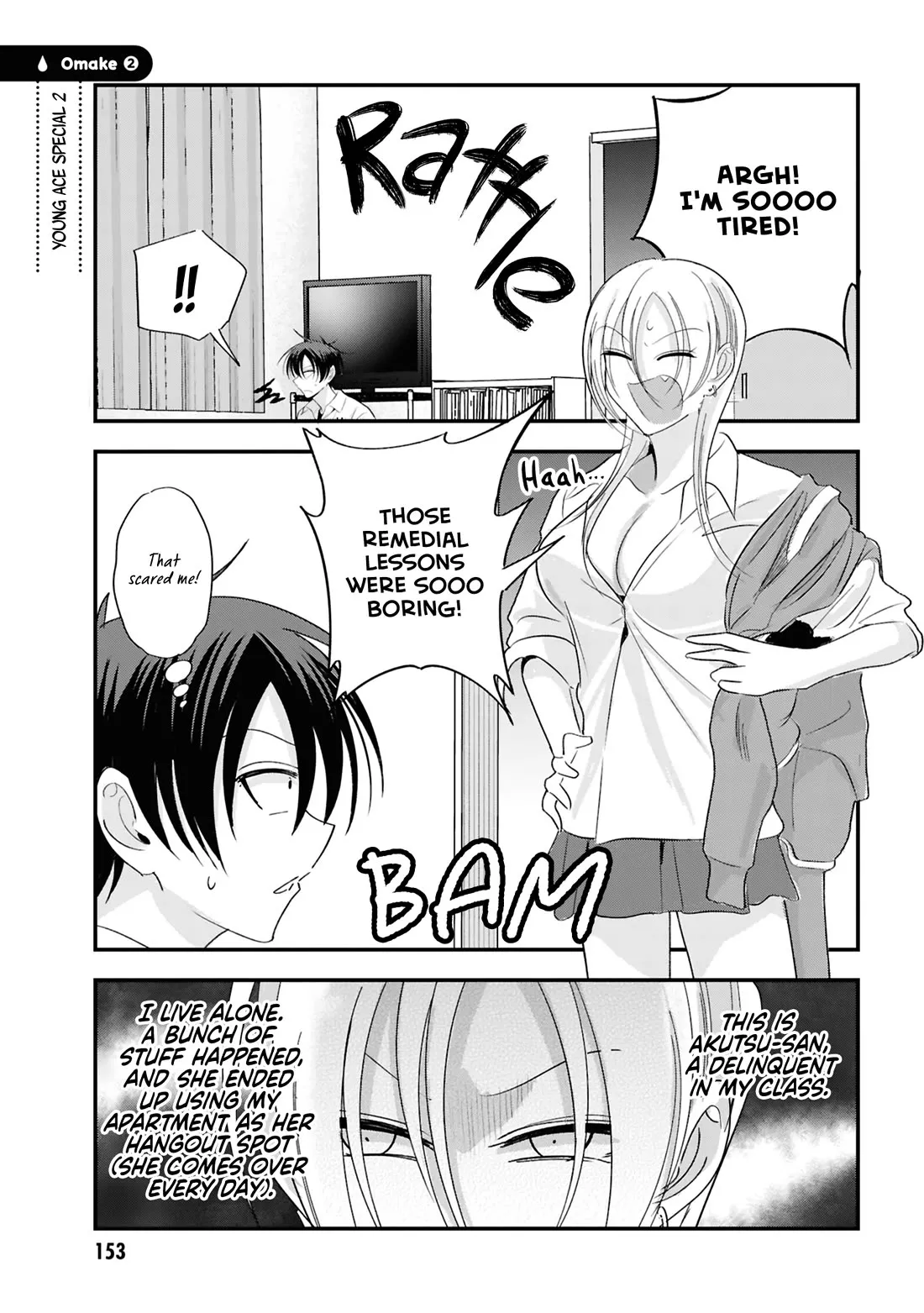 Read Please Go Home, Akutsu-san! Chapter 189.2 Online