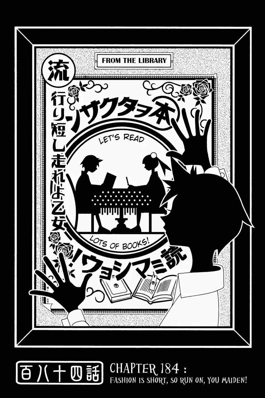 Read Sayonara Zetsubou Sensei Chapter 184 - Fashion is Short, So Run On, You Maiden! Online