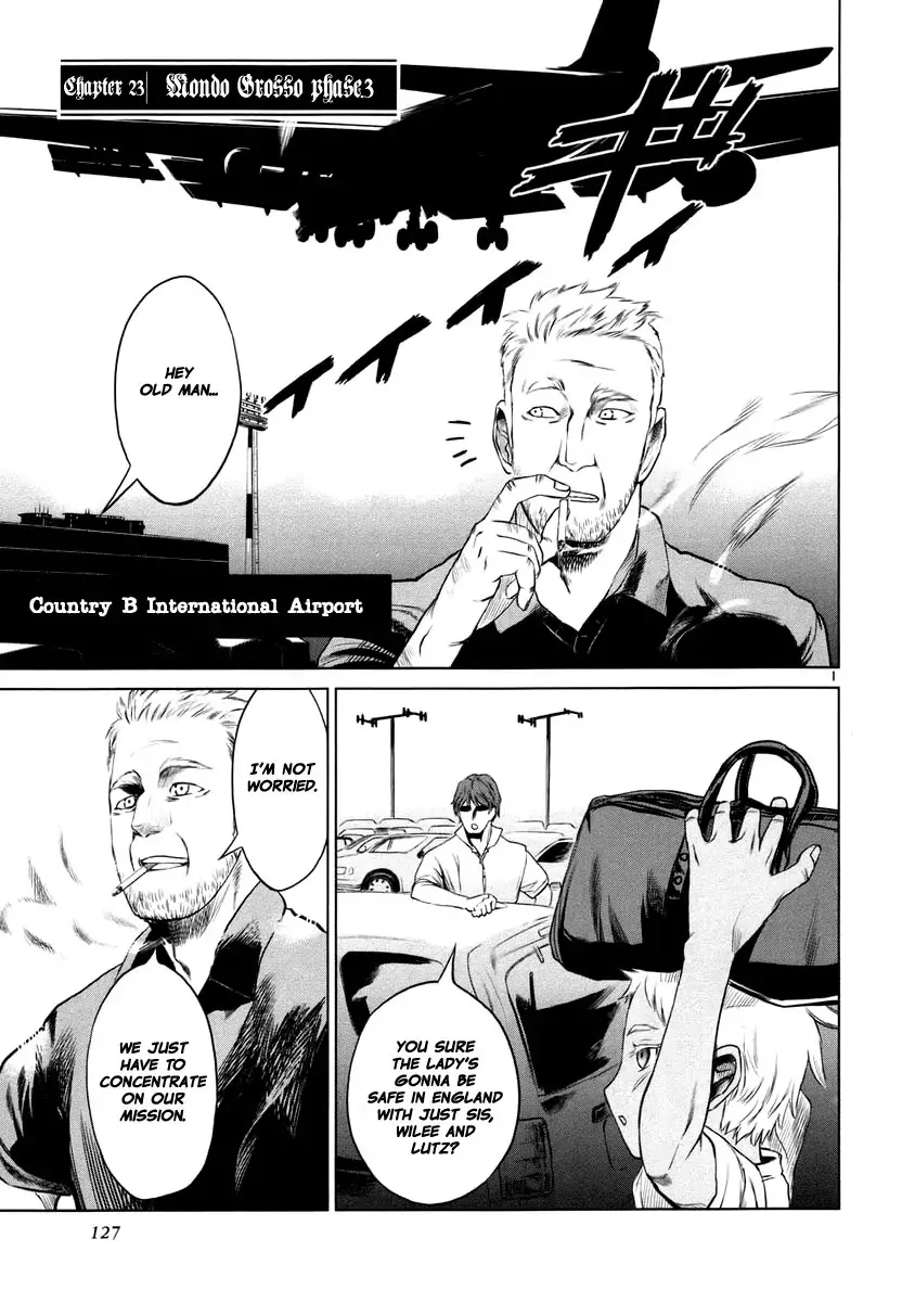 Read Jormungand Chapter 23 - Mondo Grosso phase.3 Online