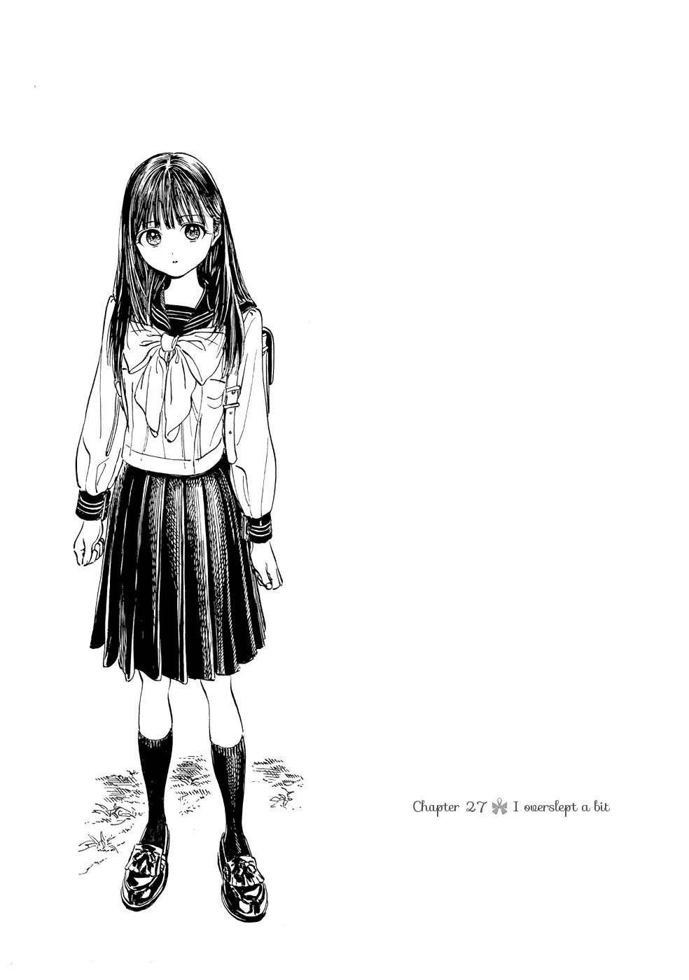 Read Akebi-chan no Sailor Fuku Chapter 27 - I Overslept a Bit Online