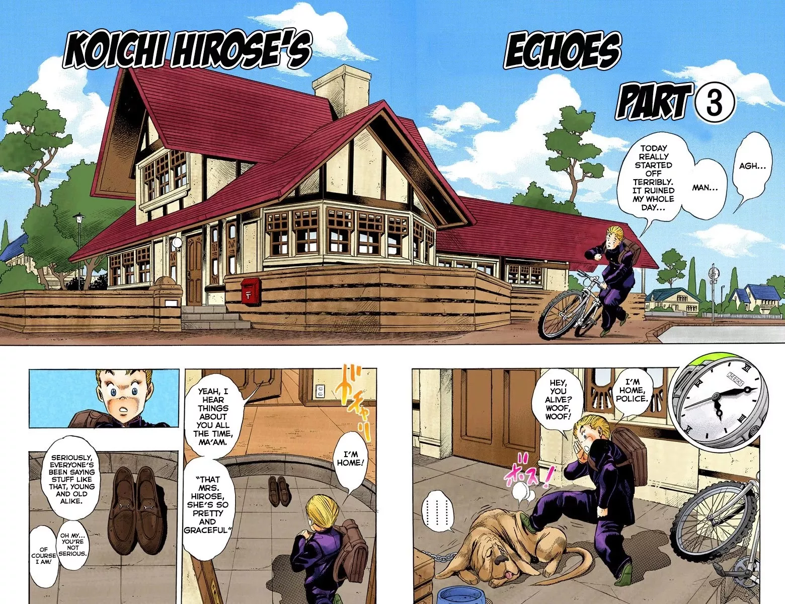 Read JoJo’s Bizarre Adventure Part 4: Diamond Is Unbreakable Chapter 21 - Koichi Hirose's Echoes - Part 3 Online