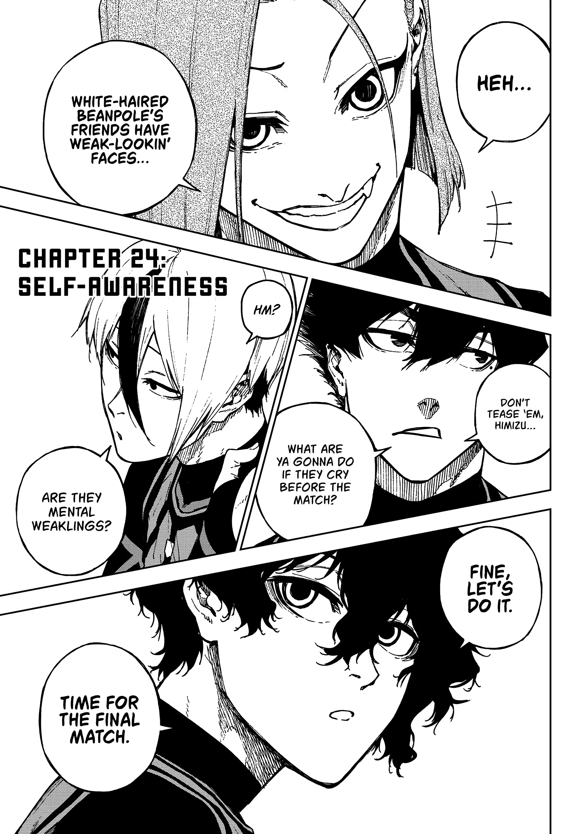 Read Blue Lock: Episode Nagi Chapter 24 - Self-Awareness Online