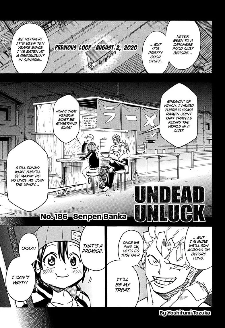 Read Undead + Unluck Chapter 186 Online