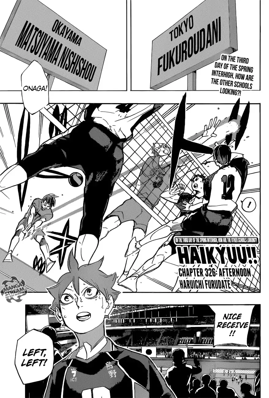 Read Haikyu!! Chapter 326 - Afternoon Online