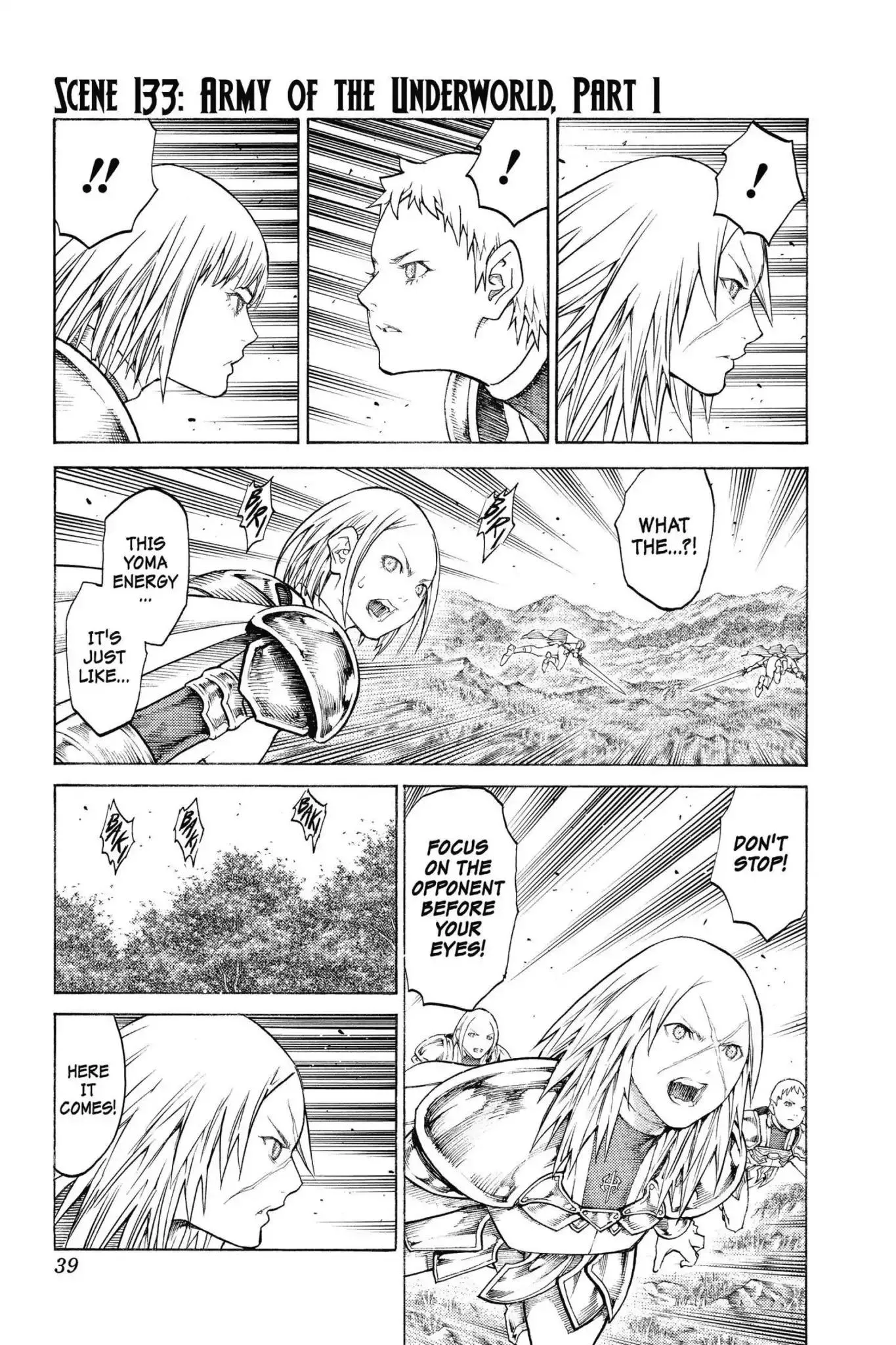 Read Claymore Chapter 133 - Vol.24 Scene 133: Army of the Underworld, Part 1 Online