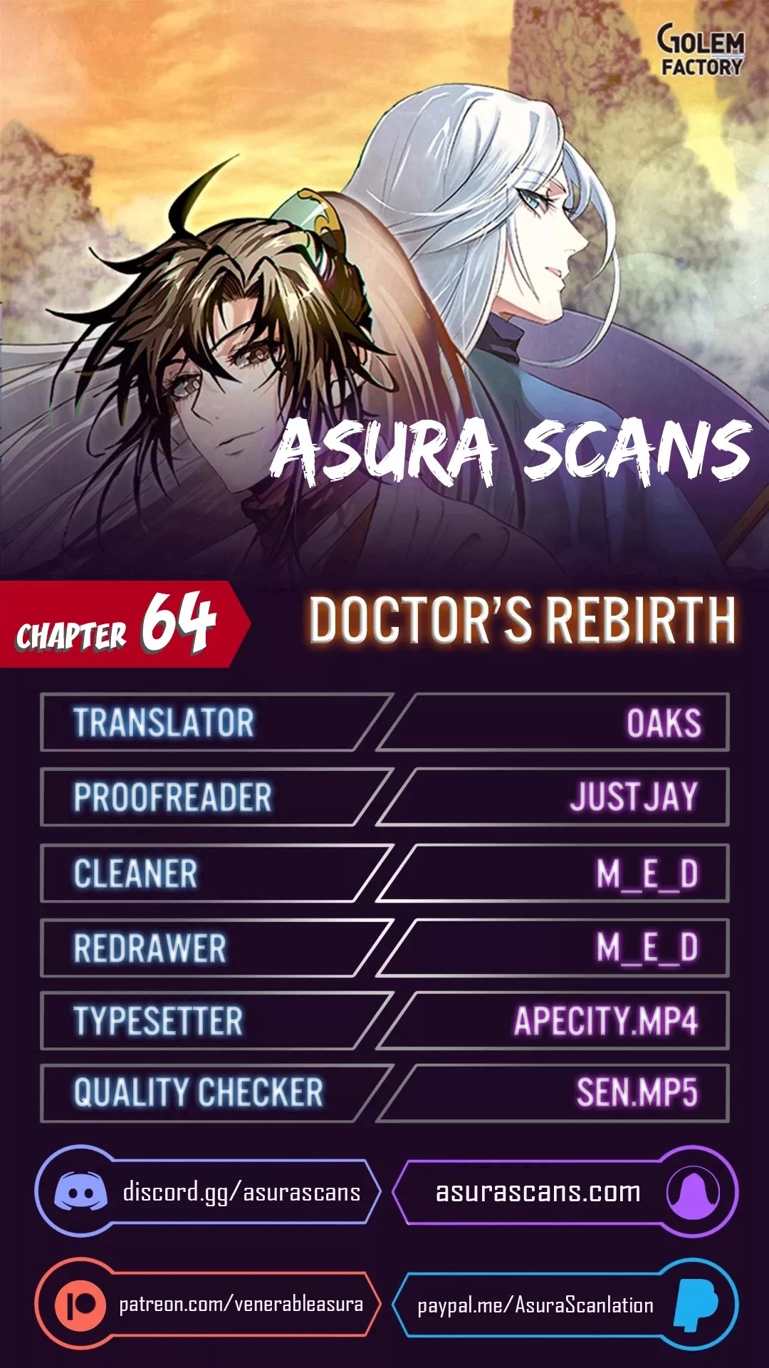 Read Doctor’s Rebirth Chapter 64 Online