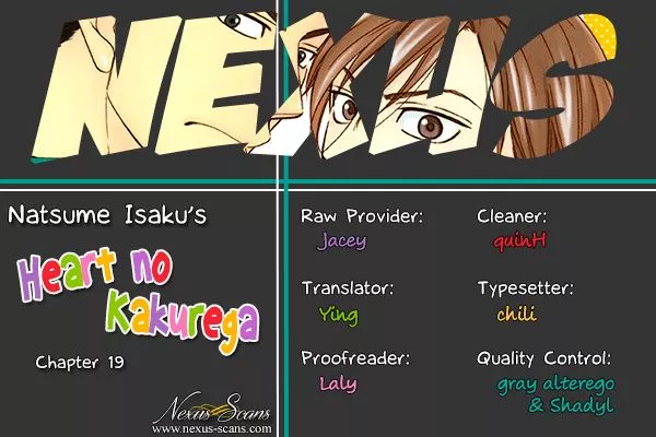 Read Heart no Kakurega Chapter 19 Online