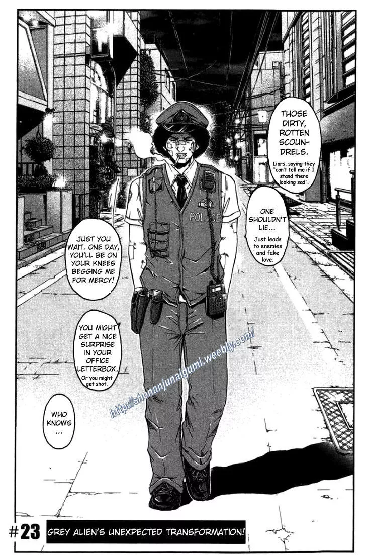 Read Ino-Head Gargoyle Chapter 23 - Grey Alien's Unexpected Transformation! Online