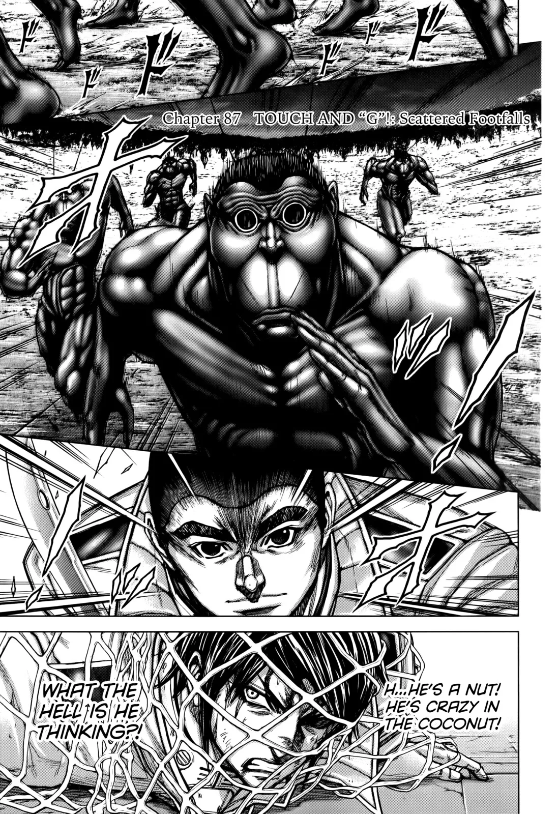 Read Terra Formars Chapter 87 - TOUCH AND G! Scattered Footfalls Online