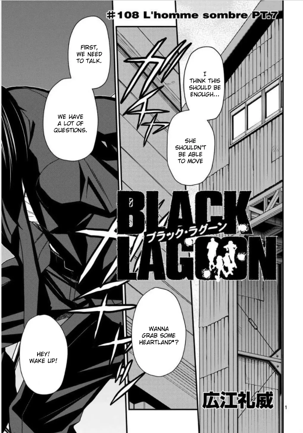 Read Black Lagoon Chapter 108 - L'homme sombre Pt.7 Online