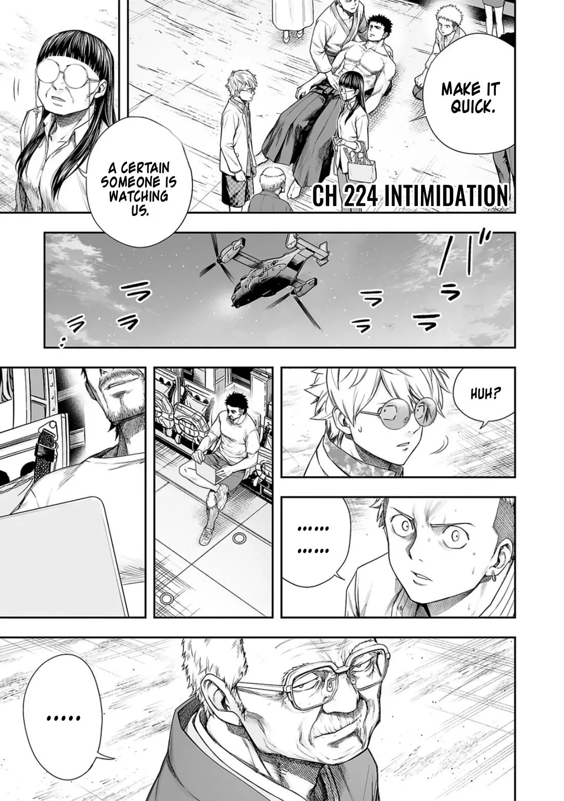 Read TSUYOSHI Chapter 224 - Intimidation Online