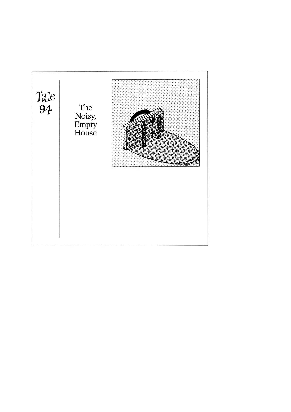 Read Hyaku Monogatari Chapter 94 - The Noisy, Empty House Online
