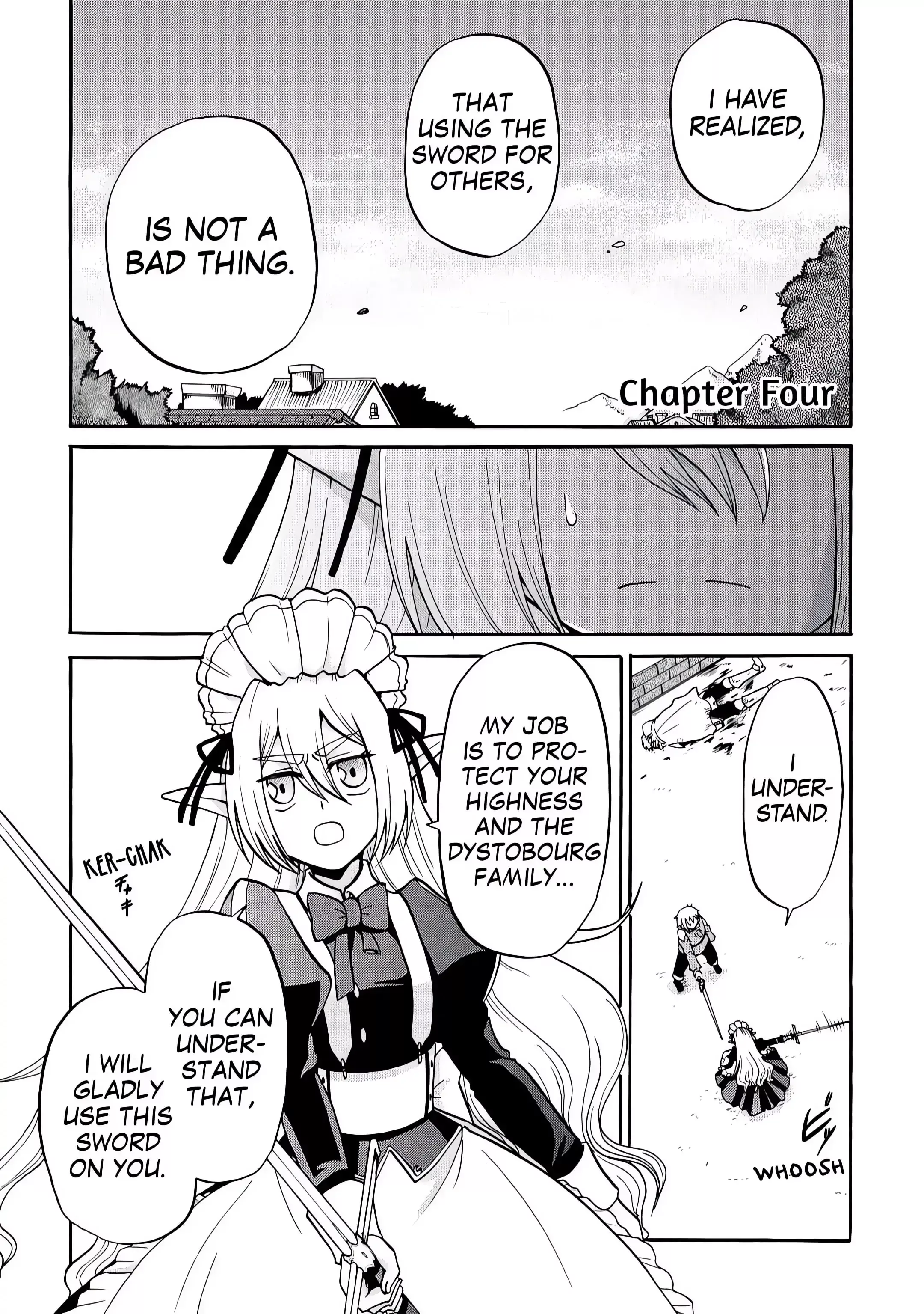 Read Zense wa Kentei. Konjou Kuzu Ouji Chapter 4 - Shadow Sword Online