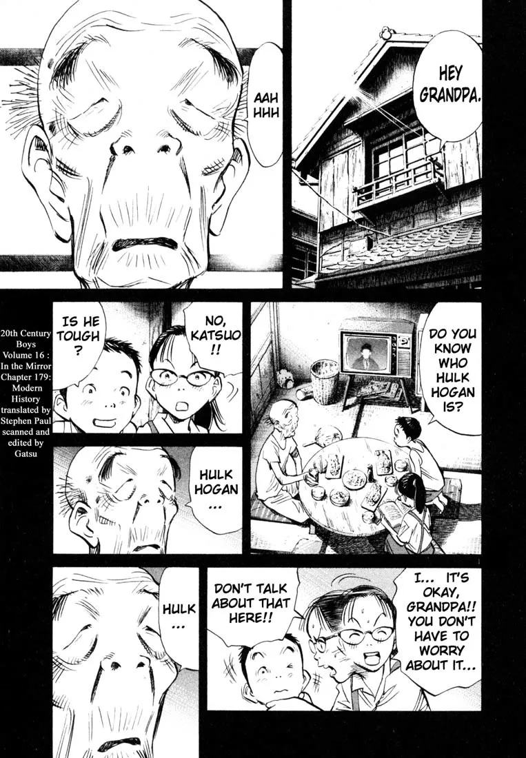 Read 20th Century Boys Chapter 179 - Modern History Online