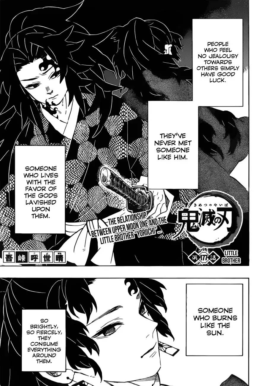 Read Kimetsu no Yaiba Chapter 177 - Little Brother Online