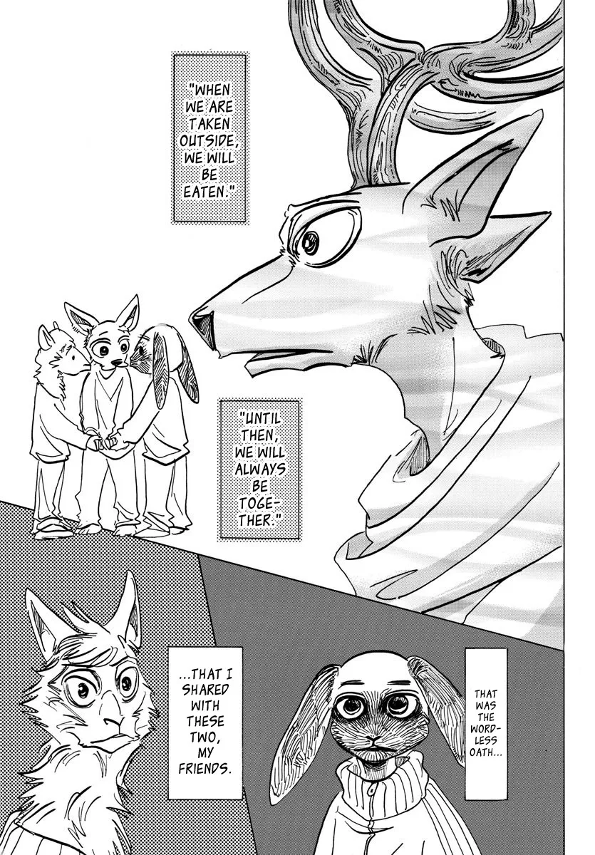 Read Beastars Chapter 159 - Following Tracing Lines for Their Purity Online