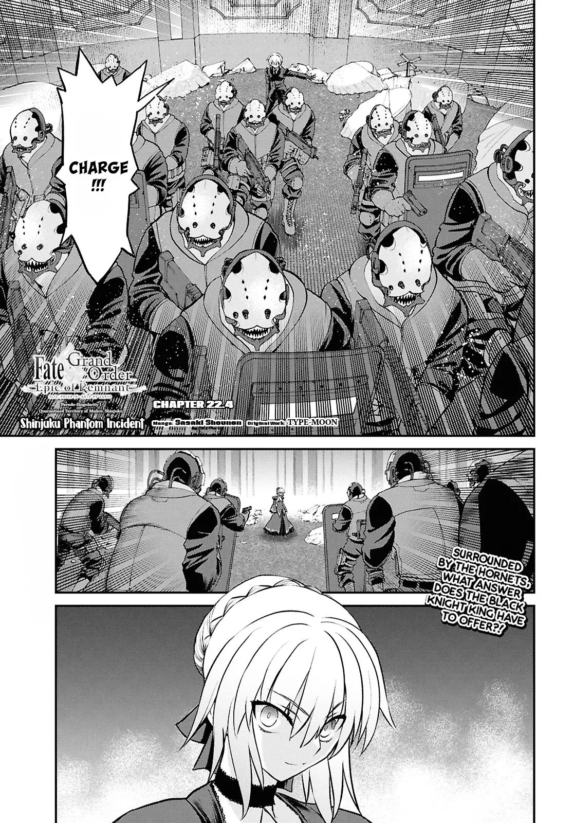 Read Fate/Grand Order -Epic of Remnant- Pseudo-Singularity I: Quarantined Territory of Malice, Shinjuku – Shinjuku Phantom Incident Chapter 22.4 Online