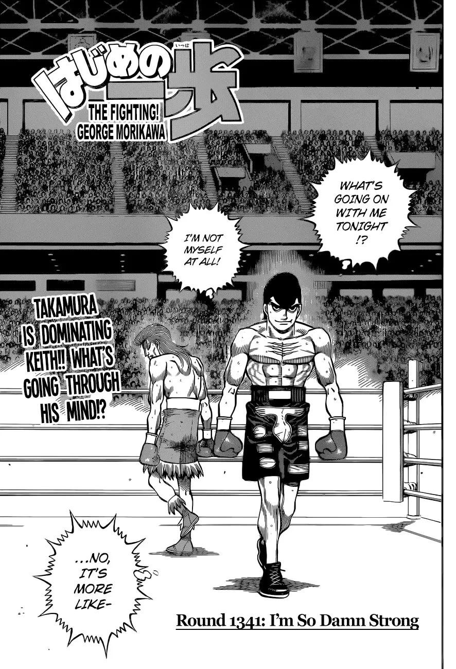 Read Hajime no Ippo Chapter 1341 - Round 1341: I'm So Damn Strong Online