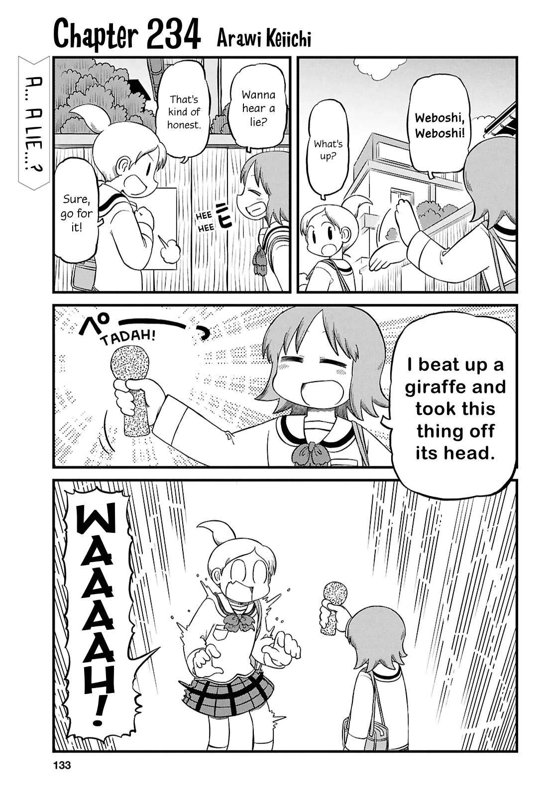 Read Nichijou Chapter 234 Online