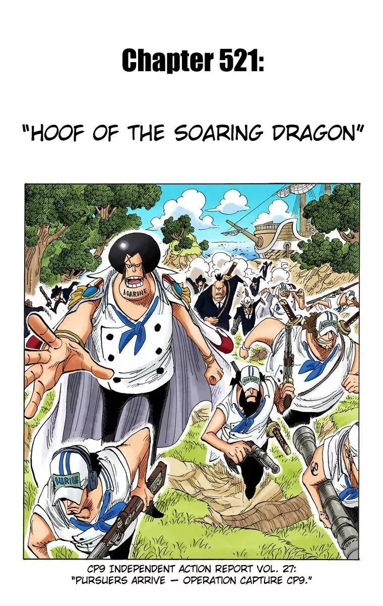 Read One Piece Chapter 521 - Hoof of the Soaring Dragon Online