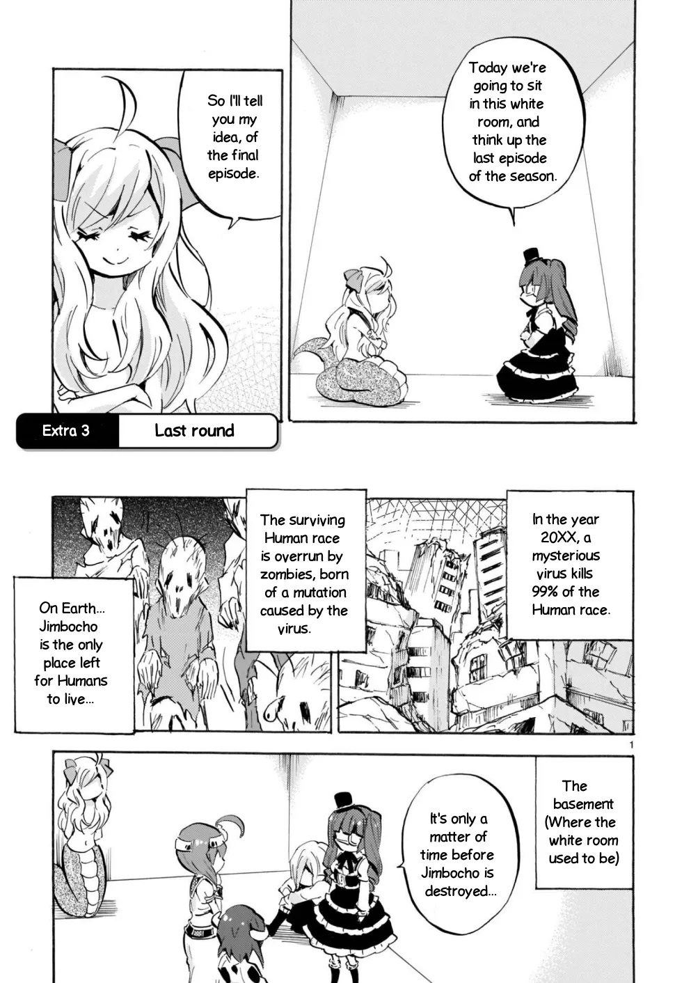 Read Jashin-chan Dropkick Chapter 174.3 - Last round Online