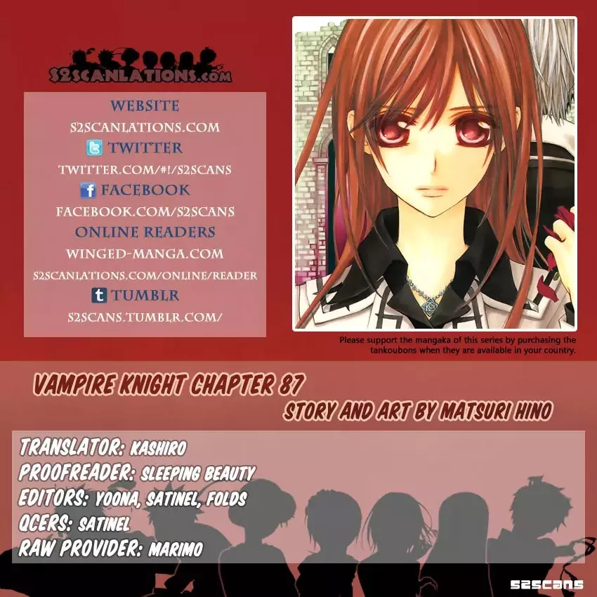 Read Vampire Knight Chapter 87 - Masquerade Night Online