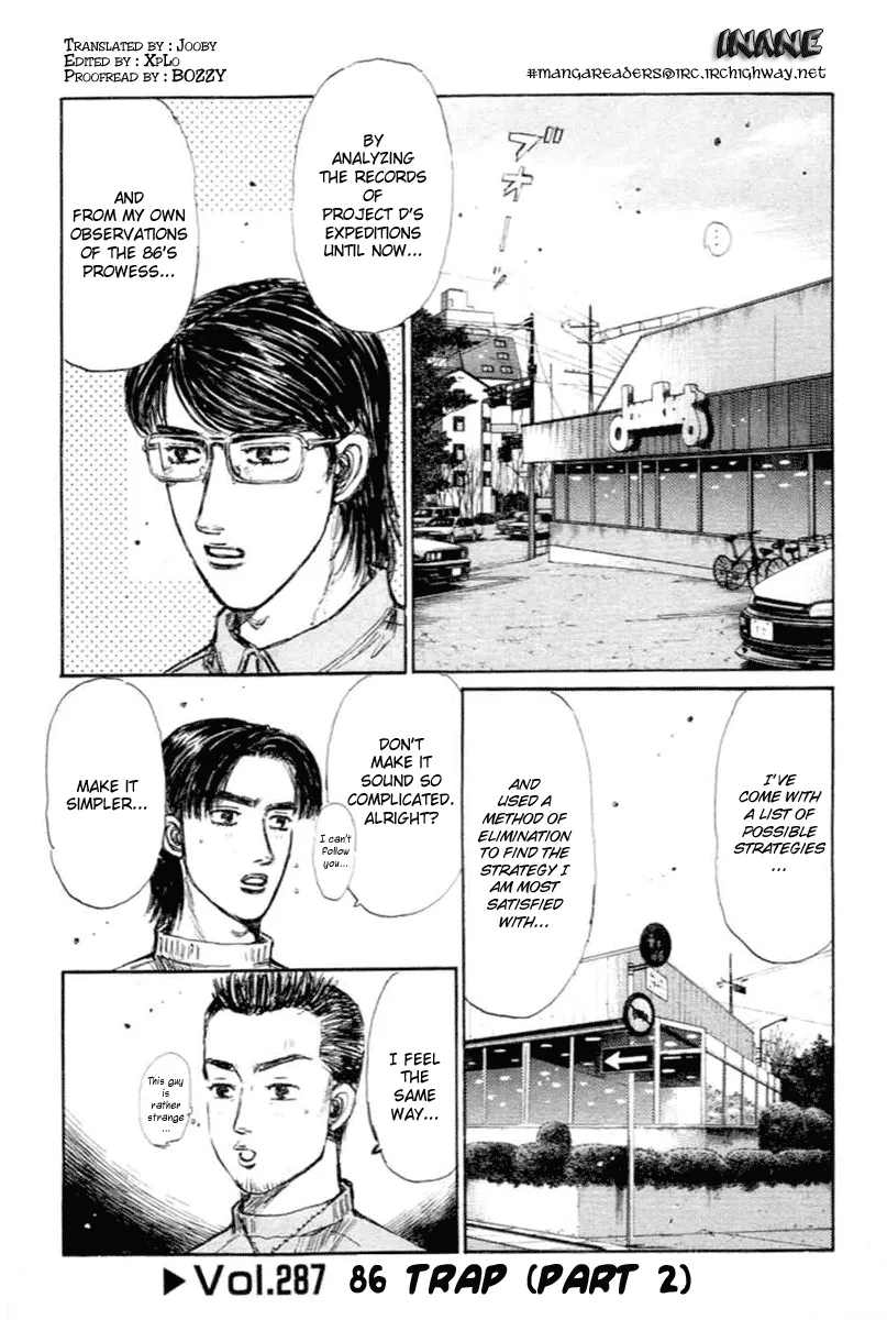 Read Initial D Chapter 287 Online