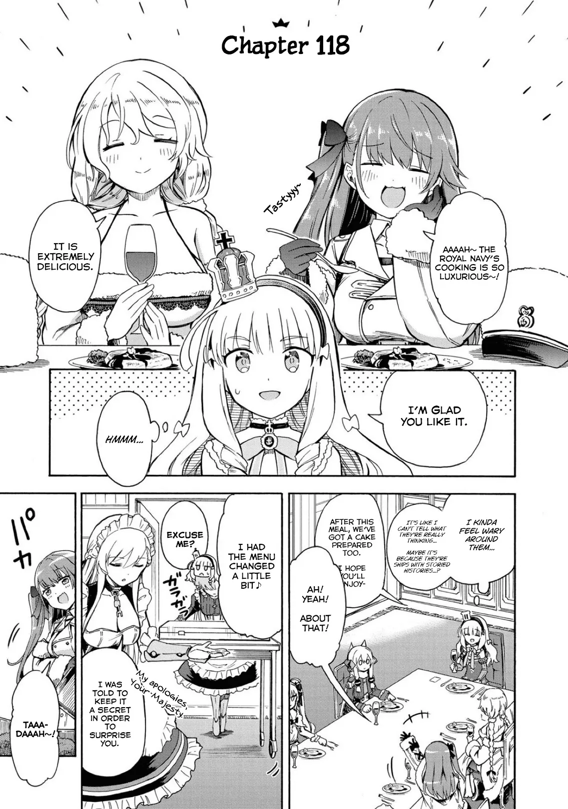 Read Azur Lane: Queen’s Orders Chapter 118 Online