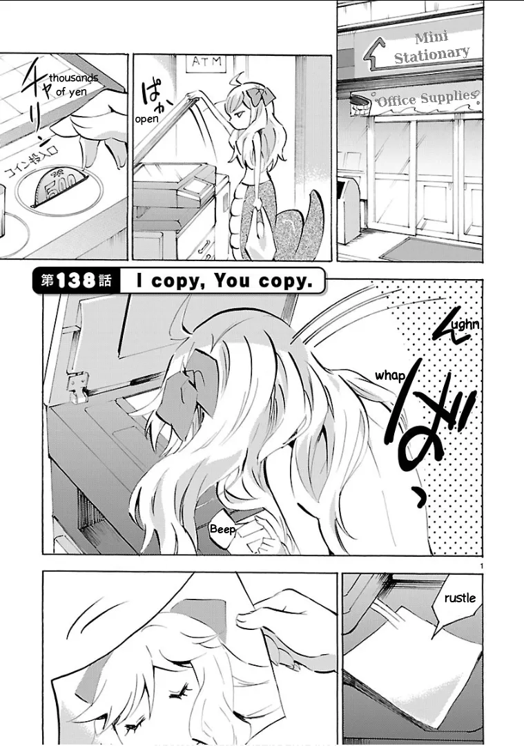 Read Jashin-chan Dropkick Chapter 138 - I copy, You copy. Online
