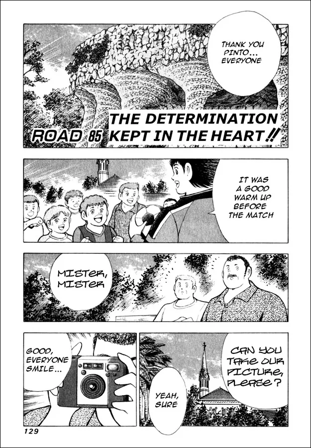 Read Captain Tsubasa Road to 2002 Chapter 85 - The Determination Kept in the Heart Online