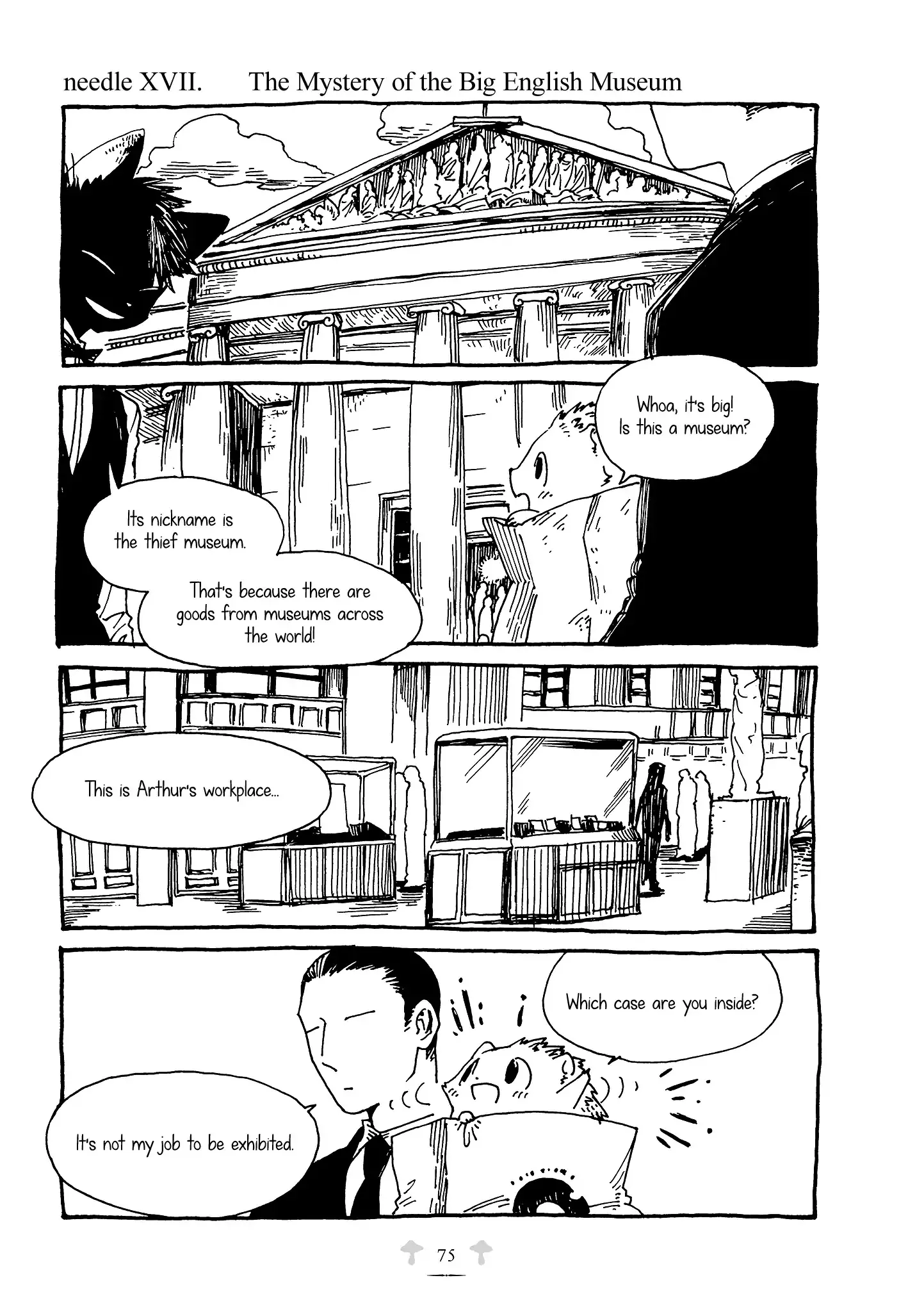 Read Haritoge Clemmie to Ou no Ie Chapter 17 - The Mystery of the Big English Museum Online