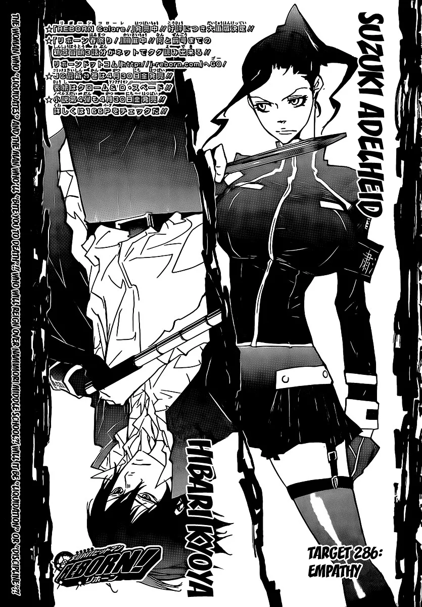 Read Katekyou Hitman Reborn! Chapter 286 - Empathy Online