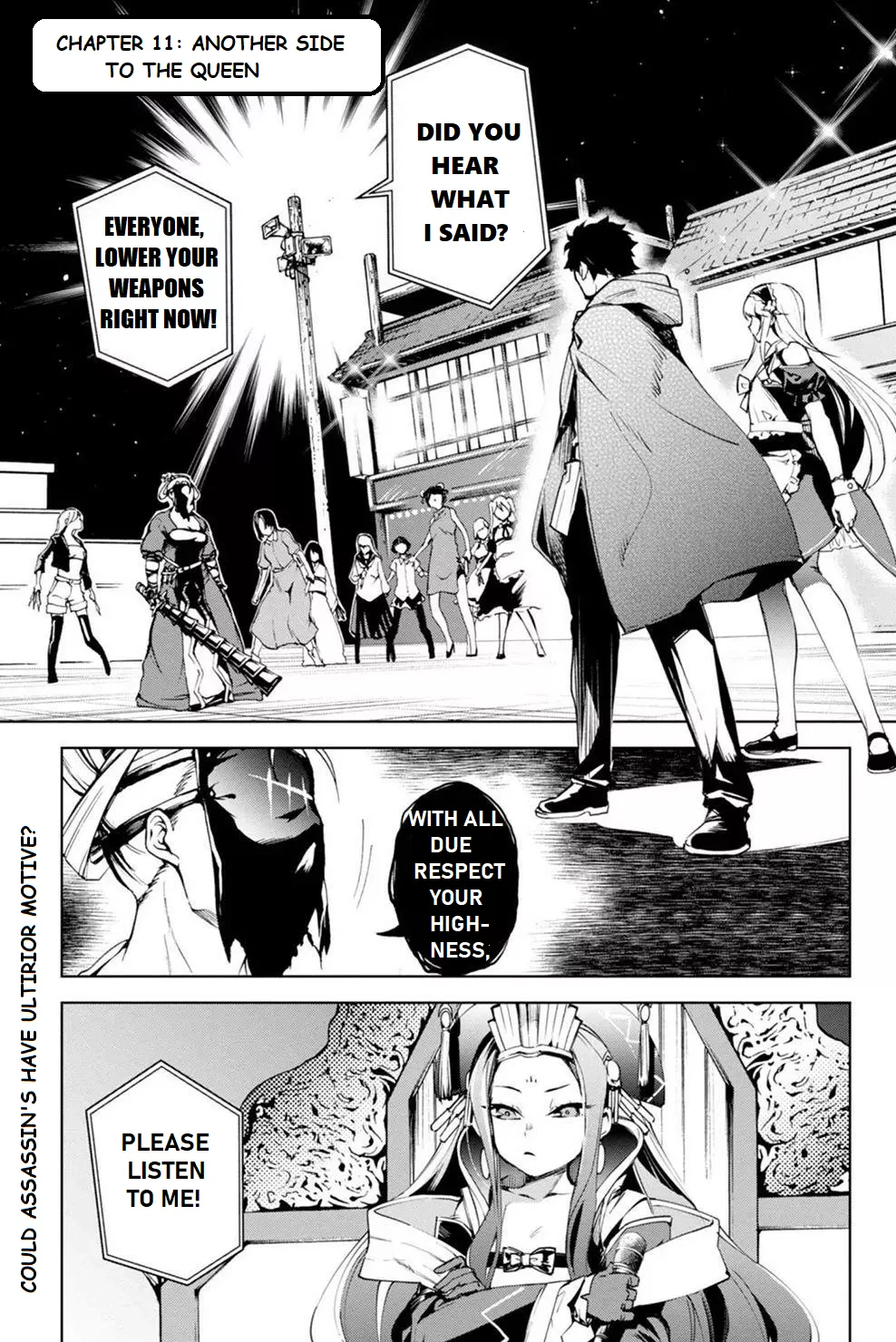 Read Fate/Grand Order -Epic of Remnant- Pseudo-Singularity II: Subterranean World of Folklore, Agartha – Women of Agartha Chapter 11 - Another Side to the Queen Online