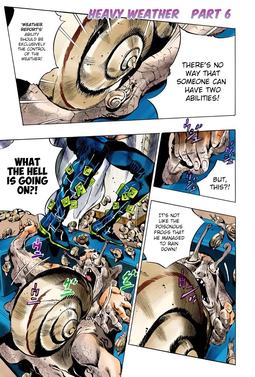 Read JoJo’s Bizarre Adventure Part 6: Stone Ocean Chapter 130 - Heavy Weather Part 6 Online