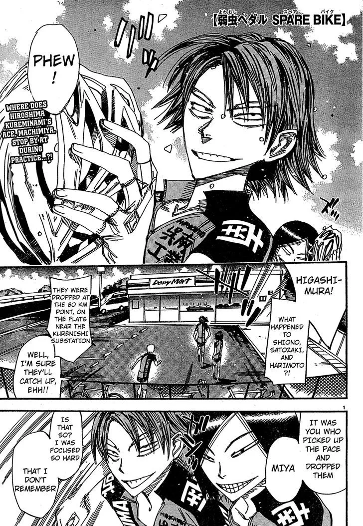 Read Yowamushi Pedal Chapter 243.5 Online