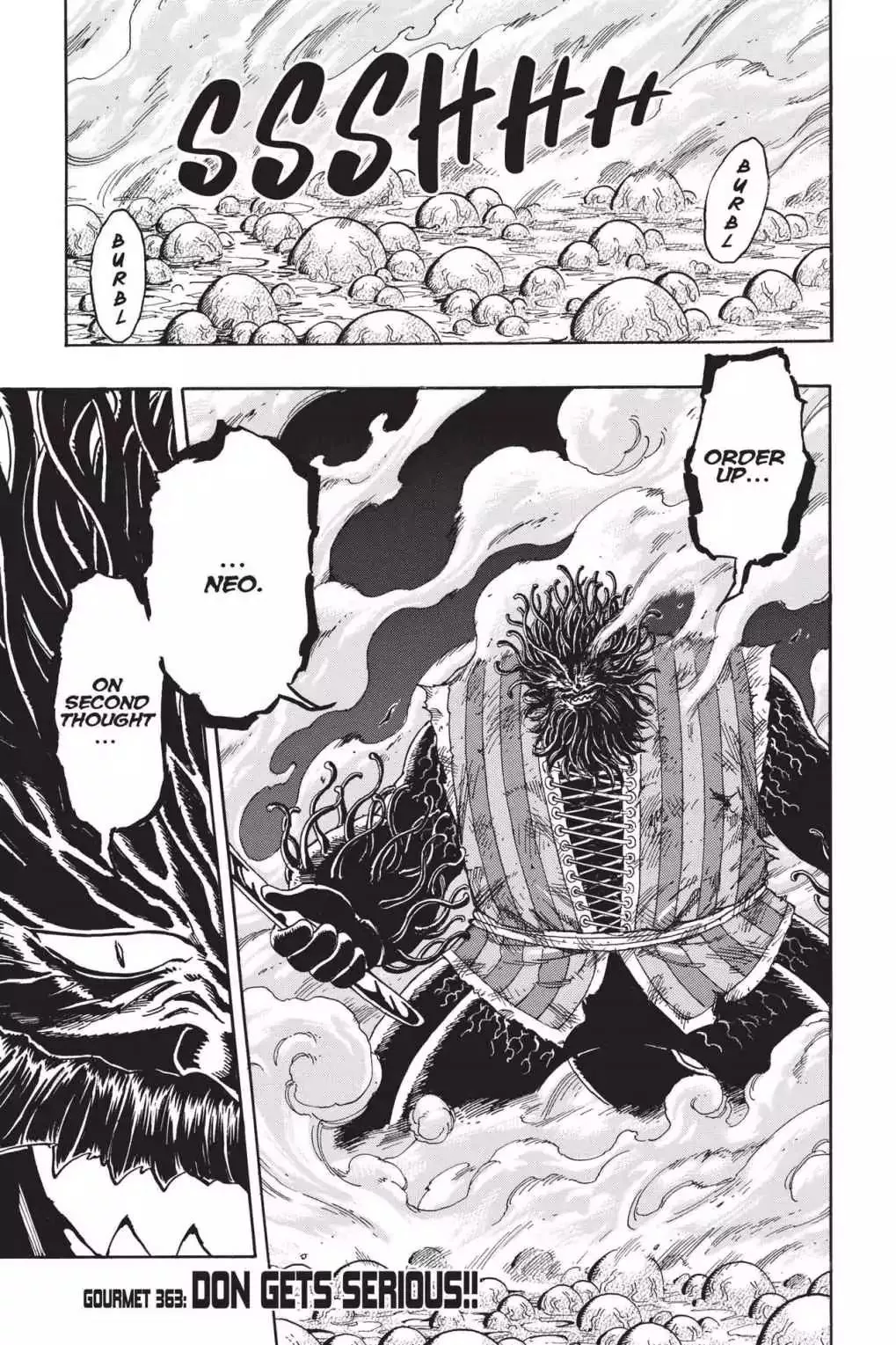 Read Toriko Chapter 363 - Vol.40 Gourmet 363: Don Gets Serious!! Online