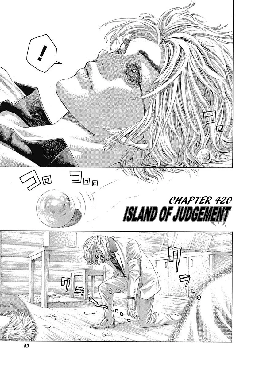 Read Usogui Chapter 420 - Island Of Judgement Online