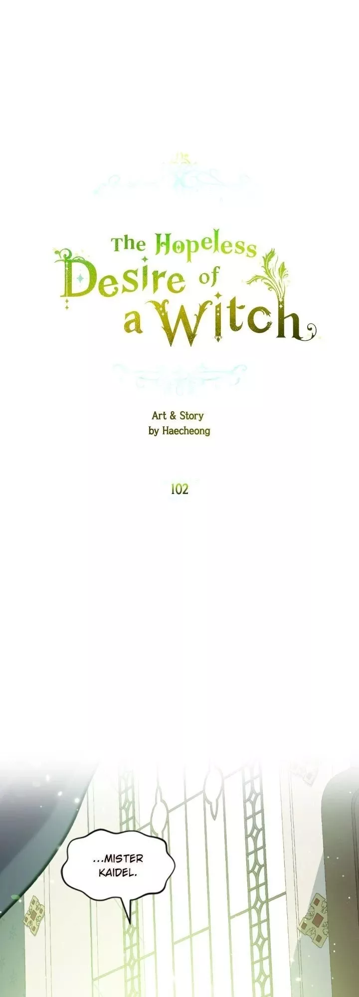 Read A Witch’s Hopeless Wish Chapter 102 Online