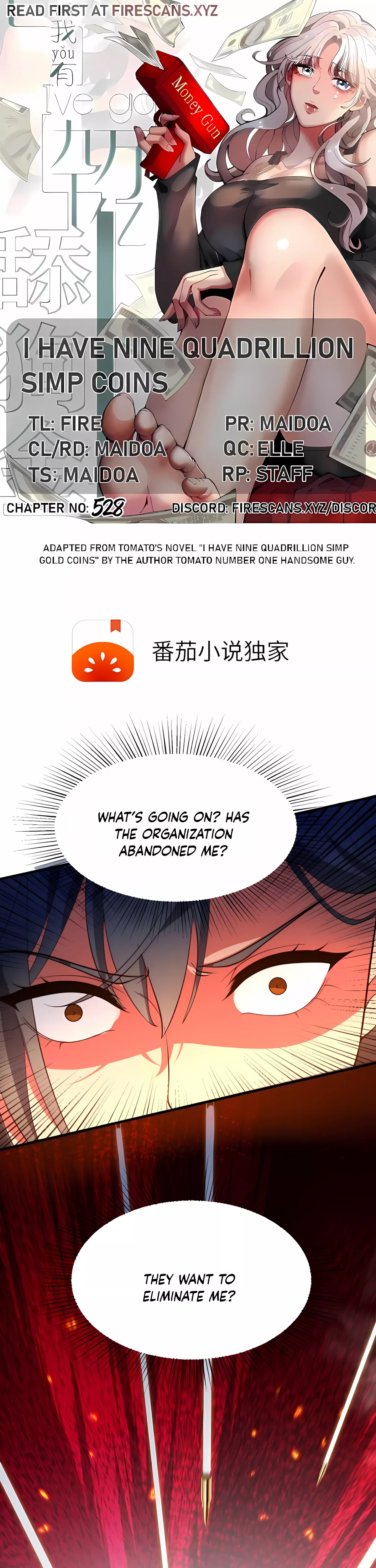 Read I Have Nine Quadrillion Simp Gold Coins Chapter 528 Online