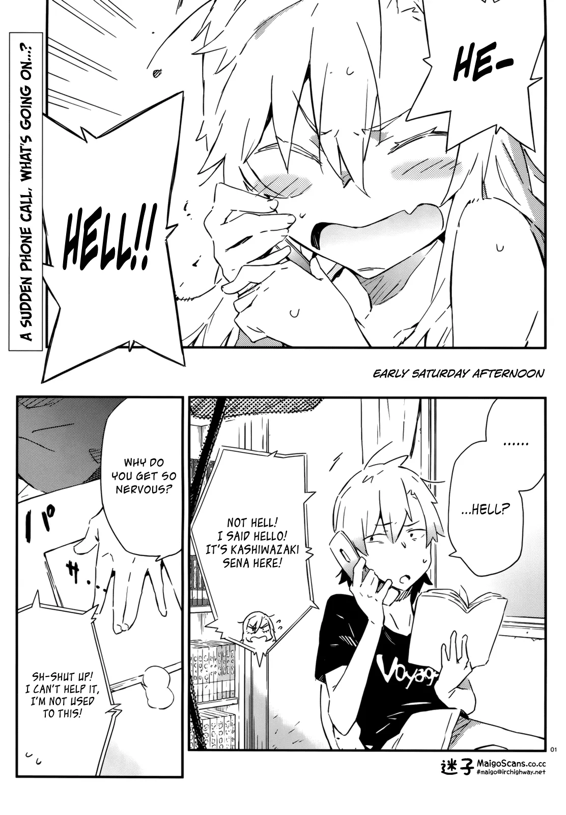 Read Boku wa Tomodachi ga Sukunai Chapter 23 - Visit to Kashiwazaki-san's Household (Part 1) Online