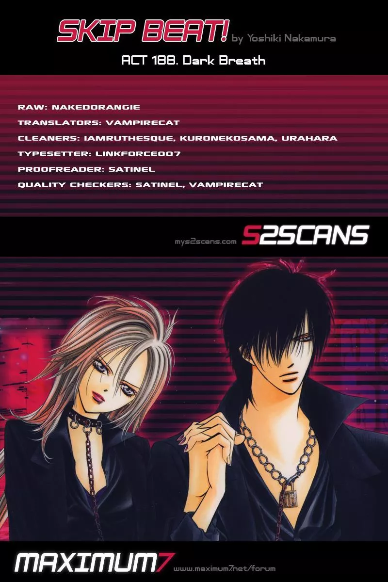 Read Skip Beat! Chapter 188 - Dark Breath Online