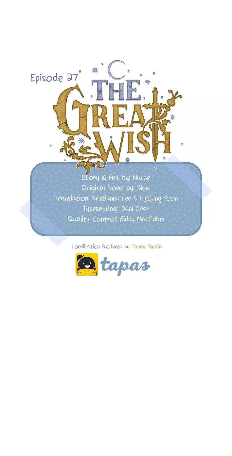 Read The Great Wish Chapter 27 Online