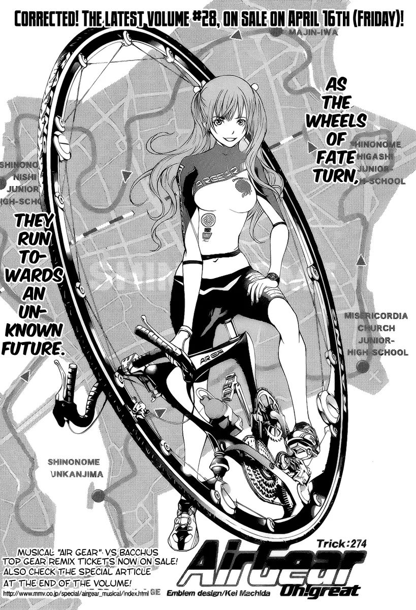 Read Air Gear Chapter 274 Online