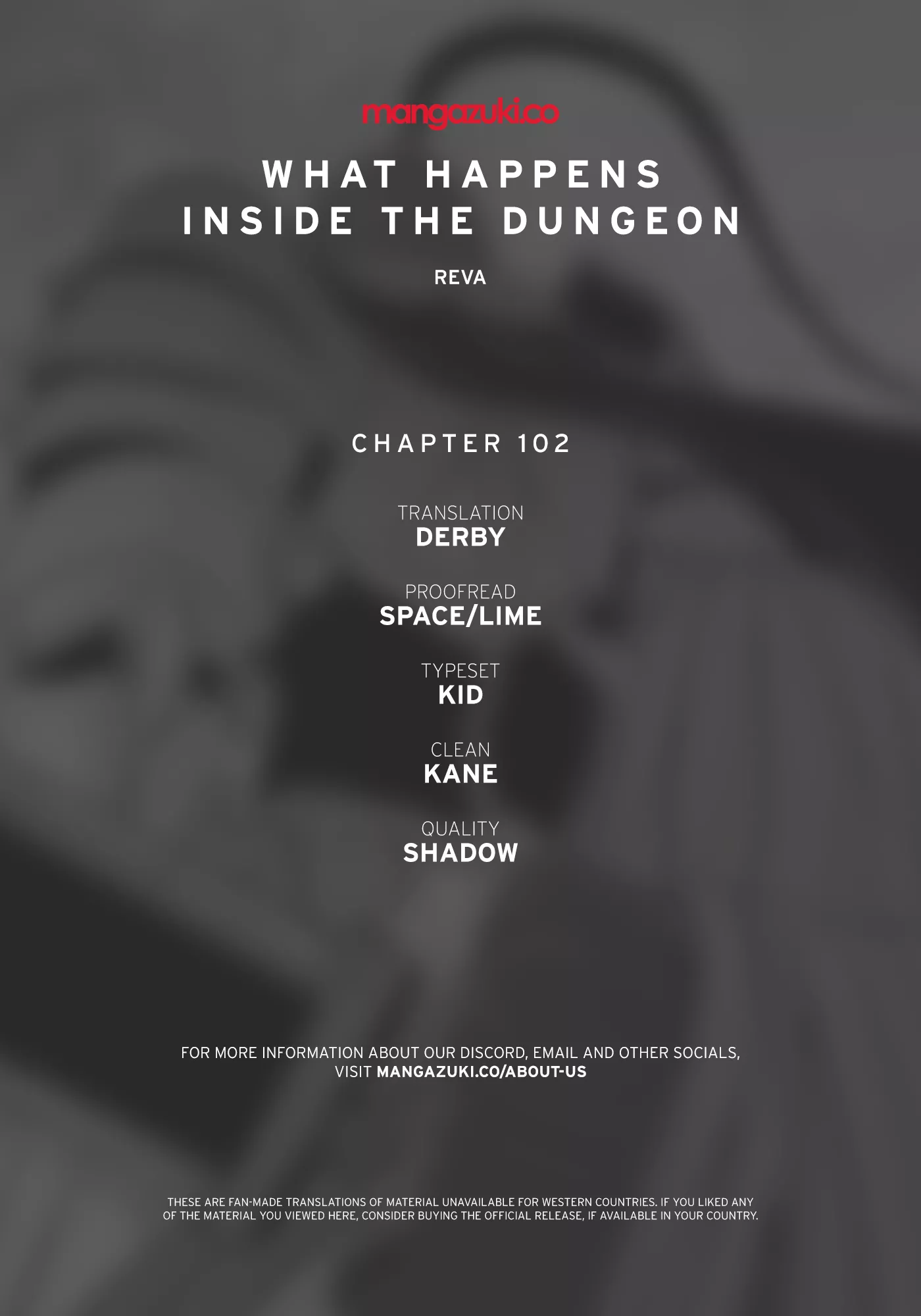 Read What Happens Inside the Dungeon Chapter 102 Online
