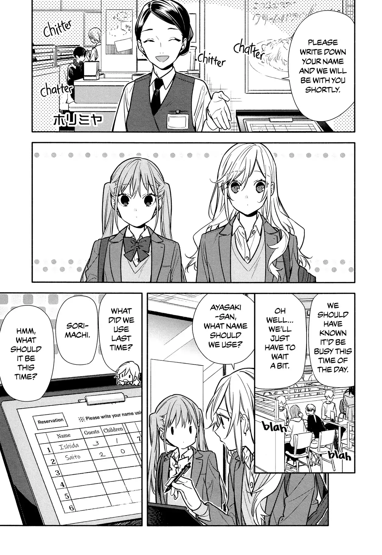 Read Horimiya Chapter 102 Online